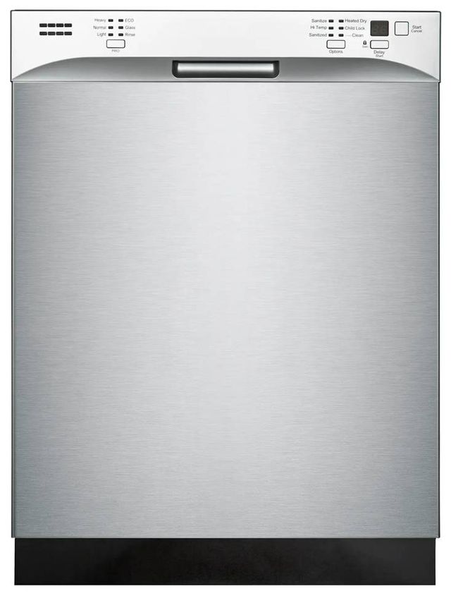 Element® 24" Stainless Steel Front Control Built-In Dishwasher-0