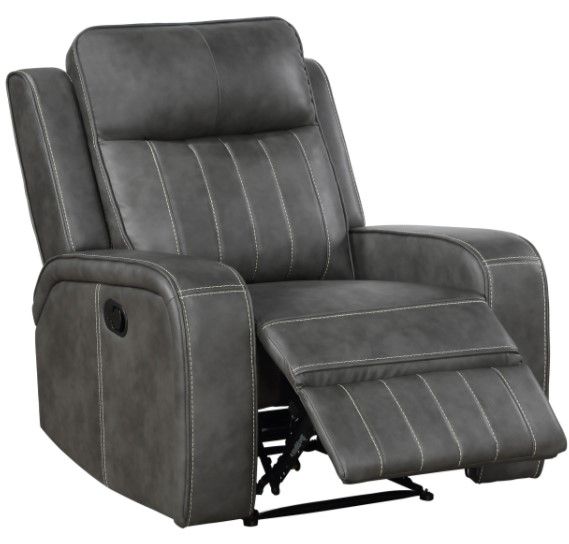 Coaster® Raelynn Gray Recliner-1