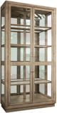 Riverside Furniture Sophie Natural Display Cabinet-0