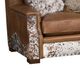 King Hickory Customizable Sally Leather Sofa-1