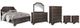 Signature Design by Ashley® Adinton 6-Piece Brown King Panel Storage Bed Set-0