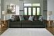Signature Design by Ashley® Midnight-Madness 3-Piece Chocolate Sectional Sofa-1