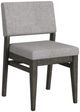 Intercon Flex Gray/Reclaimed Chevron Upholstered Side Chair-0