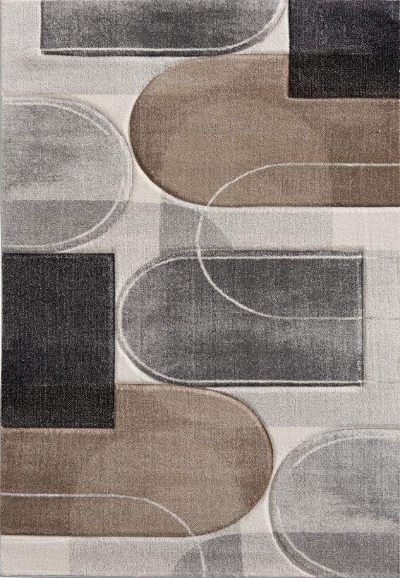 Midas Accents 24378 Diamond 5"x8" Area Rug-0