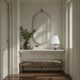 Renwil® Hudson Antique Brushed Brass Accent Mirror-1