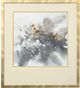 StyleCraft Soul Flower Gold/Gray/White Wall Art-0