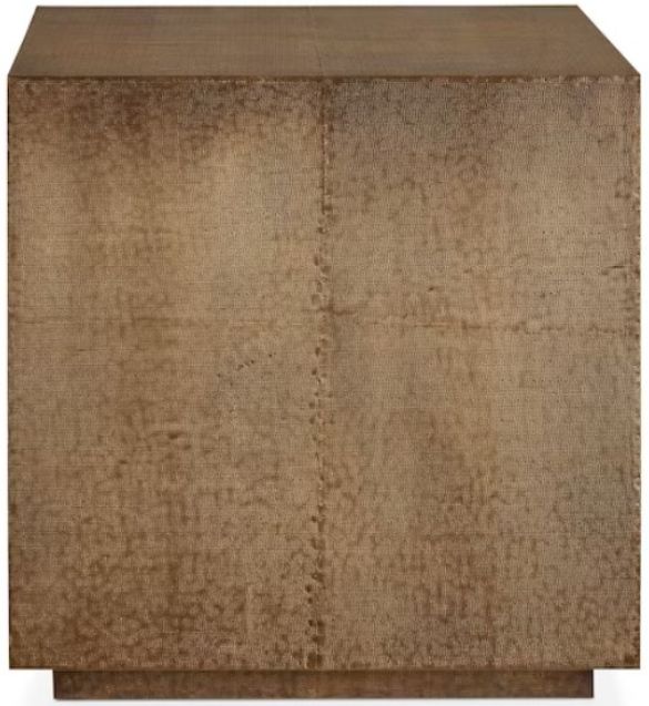 Bassett® Furniture Vansant Brass Lamp Table-2