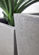 Le Present Low Tapered Anthracite 22" Planter-3