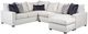 Behold™ Home Willett 2-Piece Stone U-Shape Sectional-1