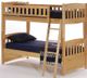 Night & Day Furniture™ Cinnamon Natural Twin/Twin Bunk Bed-0