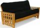 Night & Day Furniture™ Twilight Honey Oak Full Moon Glider Futon-0