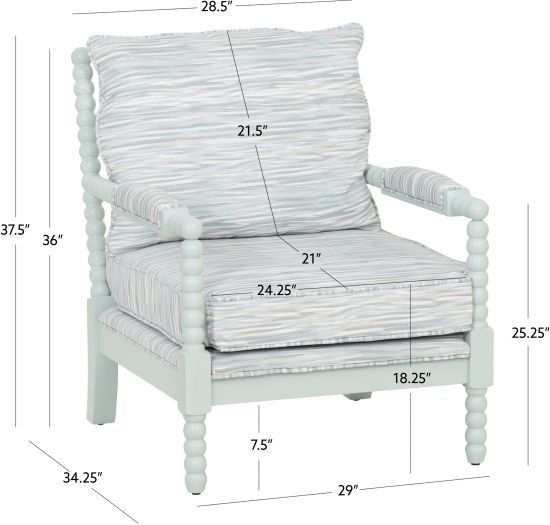 Coast2Coast Home™ Cady Mist Accent Chair-2