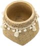 A & B Home Natural 7" Woven Planter-1