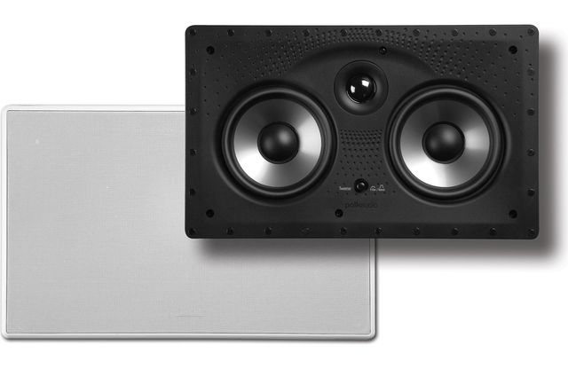 Polk Audio® Vanishing® Series 5.25" White In-Wall Center Channel Speaker-1