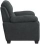 Mazin Furniture Holleman Dark Gray Upholstered Accent Chair-2