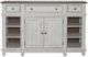 Liberty Furniture River Place Riverstone White Breakfront Server-1