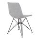 Armen Living Palmetto Gray Dining Chair-2