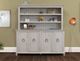 International Furniture Direct Capri Ivory Dining Hutch Set-4