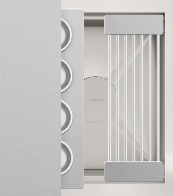 The Galley® Exclusive Gray Resin Ideal BarStation® 18C with Three Tool Bar Kit-0
