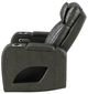 ACME Furniture Taddeo Dark Gray Power Recliner with Power Headrest-3