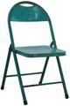 A & B Home Green Metal Outdoor Folding Chair-0