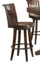 ECI Furniture Gettysburg Distressed Rustic Swivel Bar Stool-0