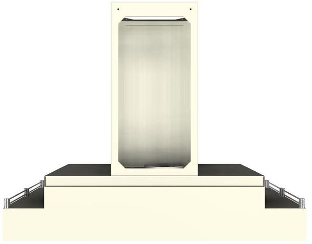 Vent-A-Hood® 42" Biscuit Contemporary Wall Mount Range Hood-2