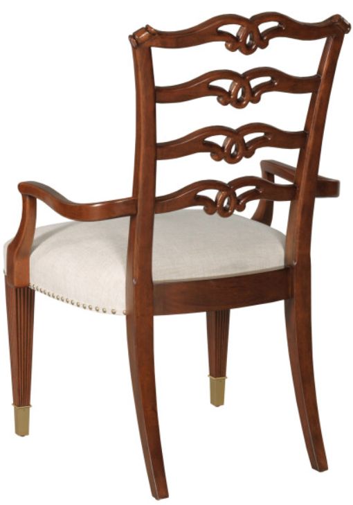 American Drew® Addison Bartley Beige/Brown Arm Chair-2