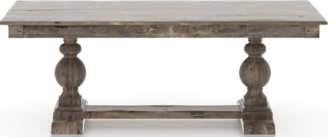 Canadel Customizable Champlain Shadow Washed Rectangular BT Base Dining Table-1