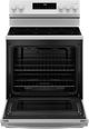 GE® 500 Series 30" White Freestanding Electric Range-2