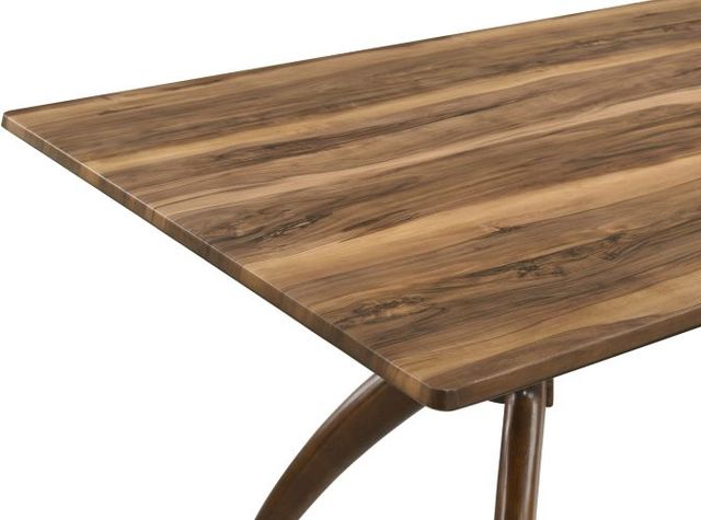 Coaster® Randolph Sheesham Rectangular Dining Table with Red Brown Base-3