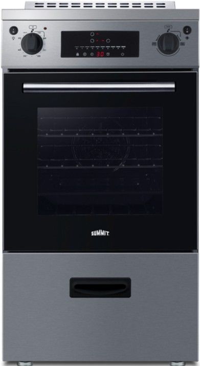 Summit® 20” Stainless Steel Slide-In Induction Range-2