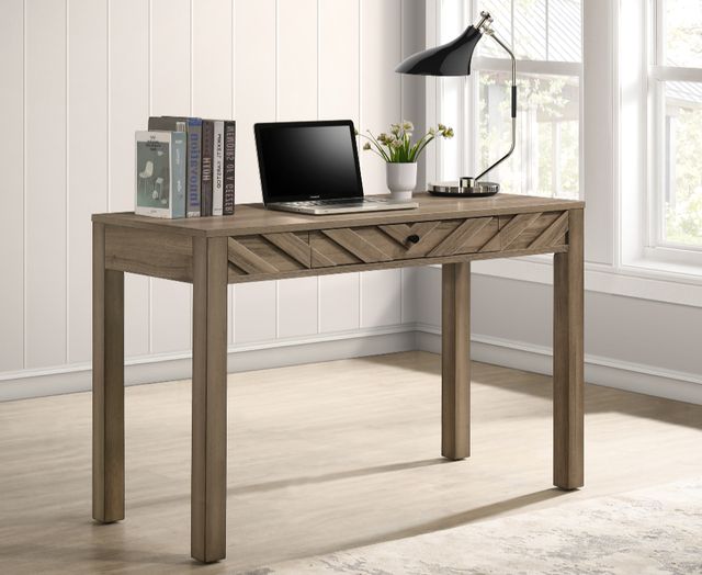 Crown Mark Valor Light Brown Writing Desk-1