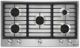 JennAir® 36" Stainless Steel Natural Gas Cooktop-0