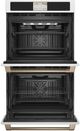Café™ Professional Series 30" Matte White Double Electric Wall Oven-1