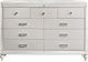 New Classic® Home Furnishings Valentino 4-Piece White King Panel Bedroom Set-4