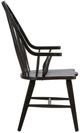 Liberty Furniture Hearthstone Ridge Black Windsor Back Arm Chair-3