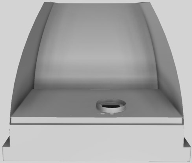 Vent-A-Hood® Designer Series 36" Stainless Steel Wall Mounted Range Hood-4