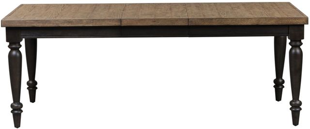 Liberty Furniture Harvest Home 6-Piece Barley Brown/Chalkboard Rectangular Table Set-2