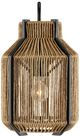 Currey & Company Mali Natural/Satin Black Wall Sconce-2