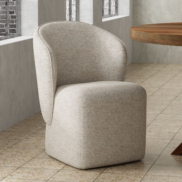Parker House® Bongo Quartermaster Linen Dining Side Chair-1