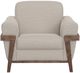 International Furniture Direct Loft Brown Ivory Accent Chair-2