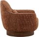 Dovetail Furniture Eastleigh Orange Swivel Chair-2