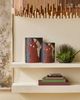 Currey & Company Artistic Black/Red Horse Large Vase-5