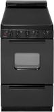 Premier 20" Black Freestanding Electric Range-0
