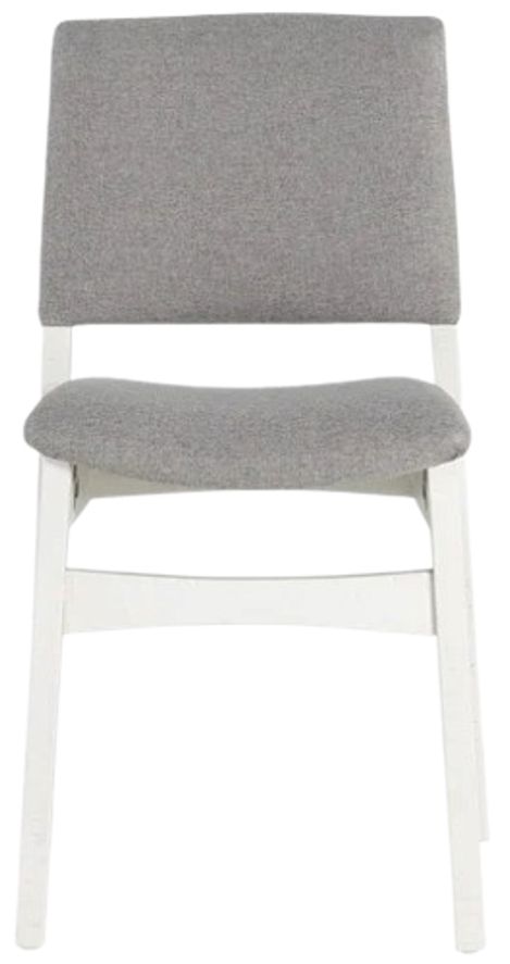 Transformer Table Transformer Argent/Canadian Birch White Stackable Dining Chair-1