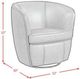 Elements International Vito Pebble Tan Swivel Chair-2