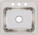 Elkay Lustertone® Lustrous Satin 19.5" 3-Hole Single Bowl Drop-in Laundry Sink-1