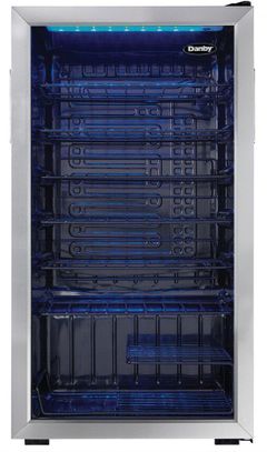 Danby® 18" Black Stainless Steel Wine Cooler