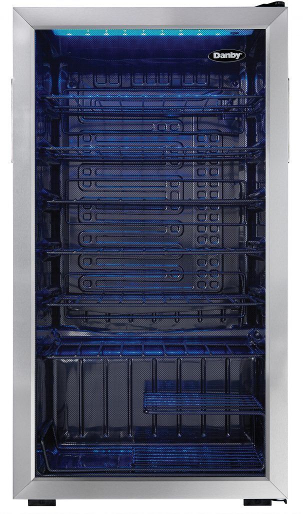 Danby® 18" Black Stainless Steel Wine Cooler